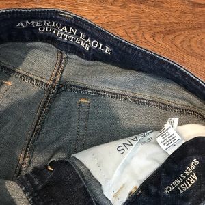 American Eagle artist super stretch jeans